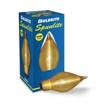 Bulbrite Spunlite 40 Watt Dimmable C15 Light Bulbs With Amber Finish And Medium. Fixed Price $14.99.