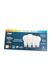 Feit Electric 100w Replacement 17.5w Dimmable Led A21 Bulbs, 4-pack M65c. Fixed Price $39.99.