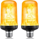 Jaheks Flame Light Bulbs, Flickering Bulb With 4 Modes Upside Down Effe.... Fixed Price $19.80.