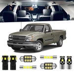 12-pieces White Interior Led Light Kit For Chevrolet Silverado/gmc Sierra 199.... Fixed Price $54.28.