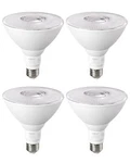 Edishine Led Par38 Flood Light Outdoor Bulb 4 Pack,5000k Daylight 1800lm 18w. Fixed Price $26.99.