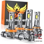 H11/h8/h9 9005/hb3 Light Bulbs Combo Super Bright &. Fixed Price $88.44.
