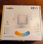 Goodlite G-20246 Commercial 6in. Recessed Led Square Slim Ceiling Light Dimmable. Fixed Price $34.99.