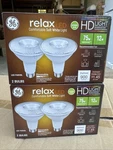 4 Ge Lighting 43096 12watt E26 Par30l Soft White Led Dimmable Relax Light Bulbs. Fixed Price $34.99.
