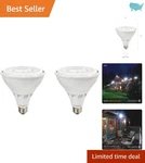 Super Bright Sylvania Led Night Chaser Bulbs, 250w Equivalent, 2 Pack, Wet Rated. Fixed Price $23.99.