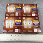 Lot Of 4 Ge Relax Led 15w (100w) 2-pack Bulbs A19 Gu24 Base Soft White Dimmable. Fixed Price $19.95.