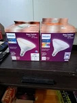 Lot Of 2 Philips Smart Wi-fi Led Floodlight Light Bulb Dimmable Par38 120w New. Fixed Price $28.99.