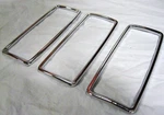 1969 Ford Mustang Tail Light Lamp Inner Trim Moulding 3 Pc Bezel Set 69. Fixed Price $40.05.