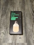 Wyze Accessory Bulb, Only Compatible With Lightbulb Security White. Fixed Price $12.99.