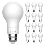 Ge A19 Led Bulbs 8w=60w Color Select Relax Refresh Dimmable 800lm E26 12-pack. Fixed Price $57.97.