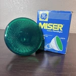 Ge Miser Vtg Outdoor Floodlight Green Light Bulb 85 Watt Replaces 100 Watts. Fixed Price $10.99.