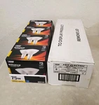*8* Feit Electric 75w Equivalent Par30l Dimmable Flood Led Bulbs, Bright White. Fixed Price $34.99.