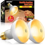 Mixjoy 75w Reptile Heat Lamp Bulbs, 2pack Bulbs For Reptiles Basking B. Fixed Price $16.62.