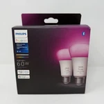 Philips Hue Bluetooth Smart Light Bulbs 2pk (white & Color) A19 - E26 60w (new!). Fixed Price $49.99.