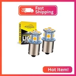 Ruiandsion 2pcs 6v Bau15s 5050 12smd Warm White Led Light Bulbs For Reverse Ligh. Fixed Price $15.32.