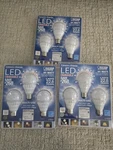Feit Electric 40watt Led Dimmable Bulbs 3-pack Lot Of 3. Fixed Price $29.99.