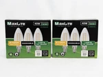 Maxlite 4w Candelabra Replacement Led Bulbs - 6 Pack (two 3 Packs). Fixed Price $14.99.