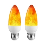 Dervacle Led Flame Effect Light Bulb E26 Flickering Candelabra Bulbs 4w.... Fixed Price $23.49.