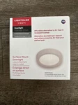 Philips Lighting Led Surface Mount Light Fixture 5" 3000k 120v Downlighting. Fixed Price $12.50.