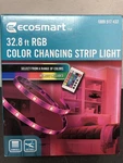 Ecosmart Rgb Color Changing Dimmable Led Strip Light. Fixed Price $17.91.