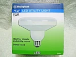 Westinghouse 75 Watt Led Equivalent Uses 15 Watts Utility Light Damp Rated Save. Fixed Price $19.95.