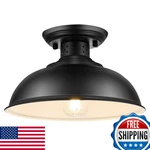Loehinle Semi Flush Mount Ceiling Light, Industrial, E26 Base, Metal. Fixed Price $78.35.