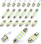 20x Luces Led Para Interior De Carro Coche Luz Del Maletero Placa Bombilla. Fixed Price $21.18.