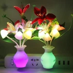 Ausaye 2-pack Mushroom Night Light - Rgb Led Flower Sensor Lamp. Fixed Price $19.03.