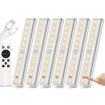 Remote Control Under Cabinet Lighting Wireless 6 Pack, 20-led Dimmable. Fixed Price $75.49.