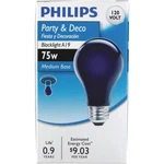 6 Philips 75 Watt A19 Halloween Party Blacklight Black Light Bulb. Fixed Price $19.95.