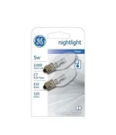 G E Lighting Night Light Bulb, Clear, 5-watts, 10 Pack. Fixed Price $30.00.