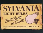 6 Rare Vintage Nos 1950's Sylvania 75 Watt Light Bulbs. Fixed Price $67.89.