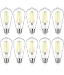 Maxvolador 10-pack Vintage Led Edison Bulb Dimmable 60w Equivalent 850.... Fixed Price $26.94.