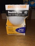 Sylvania 14148 - 40g25/dlsw/bl G25 Decor Globe Light Bulb. Fixed Price $4.99.