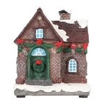 Pomya Christmas Village House, Led Lighted Snow Sets, Light.... Fixed Price $38.73.