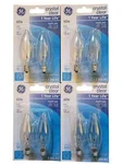Ge 8-pack General Electric 60w Decorative B Type Candelabra Base Bulb. Fixed Price $14.25.