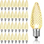 50 Pieces C9 Christmas Light Replacement Bulb E17 Led Replace.... Fixed Price $58.17.