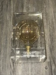 Ikea Lunnom Led Bulb E26 400 Lumen Globe Stripe/brown Clear Glass 103.450.11. Fixed Price $14.00.