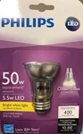 Philips 5.5-watt "classic Glass" Par16l Dimmable Bright White Led Flood Light. Fixed Price $4.49.
