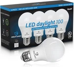 Great Eagle A19 Led Light Bulbs 100w Equivalent (15w), Daylight 5000k, 1500 Lu. Fixed Price $11.75.