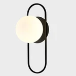 Flyrose Mid-century Modern 1-light Black Globe Wall Sconce Light Fixture. Fixed Price $122.39.