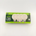 Greenlite G25 Led Globe Bulbs 5w=40w 450lm, E26 Base, Damp Rated 4-pack. Fixed Price $14.99.
