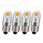 E10 Flashlights Bulb 6v Non Polarity Screw Base 3030 2smd Chips Yell.. Fixed Price $14.34.