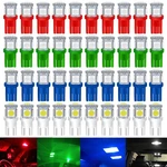 Unxmrff 40-pack, 4 Colors Mixing, 194 Led Light Bulb, 2825 Bulb 5050 Chipset,.... Fixed Price $21.81.