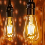 6 Pack Led Edison Light Bulbs, 6w, Equivalent 60w, High Bright 2700k Warm White,. Fixed Price $56.59.