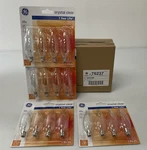 Ge 40 Watt Crystal Clear Bent Tip Ca-type Light Bulbs W/candelabra Base-16. Fixed Price $23.95.