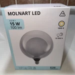 Ikea Molnart E26 Double Globe Bulb Gray Clear Glass 100lm Retired Rare. Fixed Price $195.00.