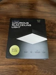 New 2pk Next Glow Ultra Slim 5" Led Ceiling Light 4000k Square Flush Mount B234. Fixed Price $10.00.