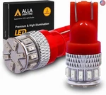 Alla Lighting T10 168 194 Led Lights Bulbs W5w 2825, Super Bright Red 360. Fixed Price $21.11.