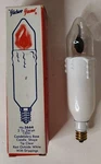 Vintage Flicker Flame Flickering Light Bulb By Abco W/ Box Nos Candelabra Base. Fixed Price $8.00.